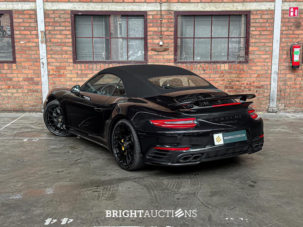 Porsche 911 991.2 Turbo S Cabrio 3.8 V6 581pk 2017 (Origineel-NL+2e eigenaar), PG-468-L