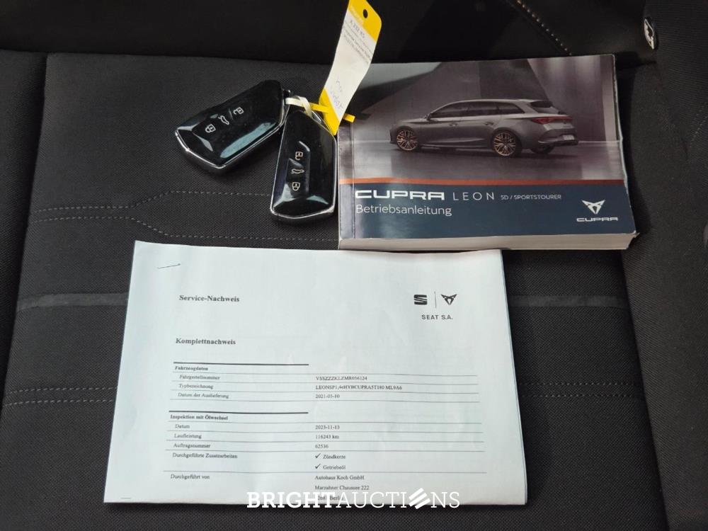 CUPRA Leon Sportstourer e-Hybrid VZ Business 1.4 258pk 2021, X-232-KS