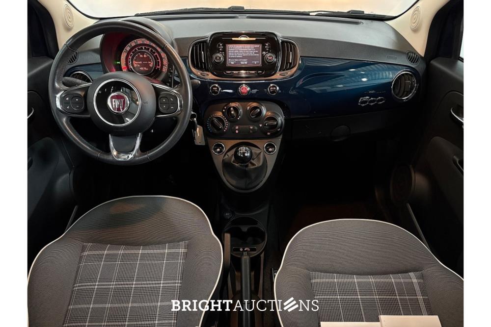 Fiat 500 TwinAir Turbo Collezione 0.9 80pk 2019 (Origineel-NL), XN-618-B