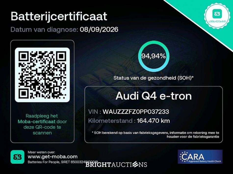 Audi Q4 40 Advanced edition 77 kWh 204pk 2023 (Origineel-NL), S-160-XZ