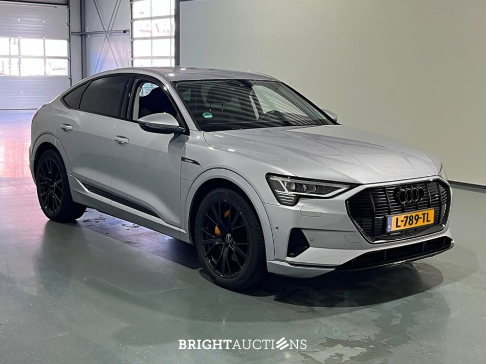 Audi e-tron Sportback 50 Business edition Quattro 71 kWh 313pk 2021 (Origineel-NL), L-789-TL
