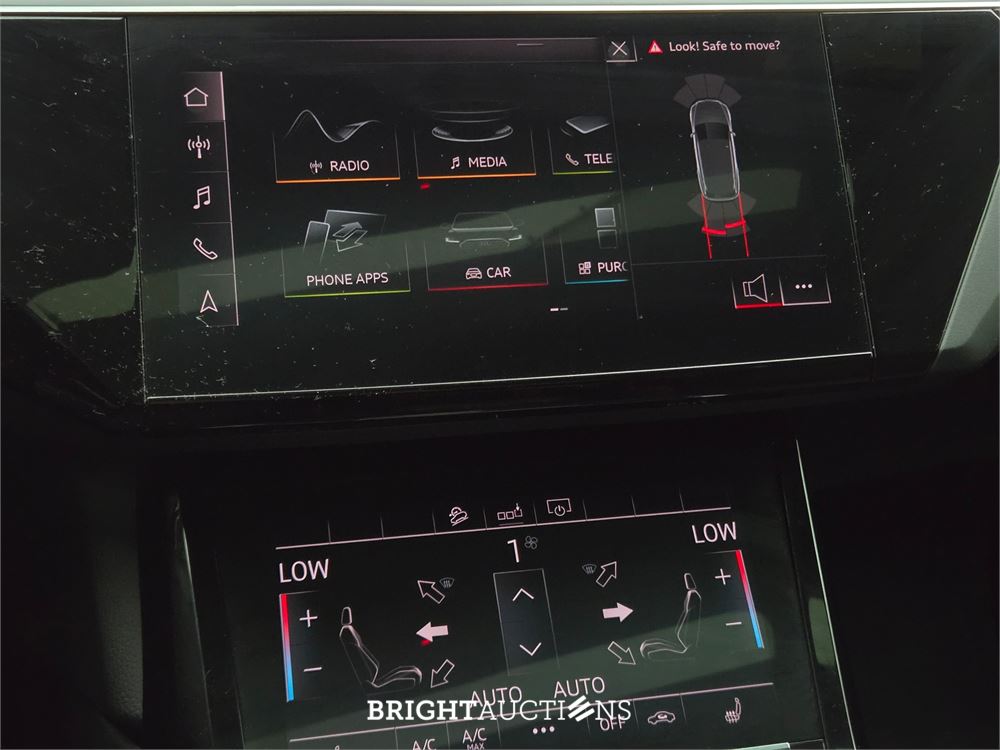 Audi e-tron 50 e-tron Launch edition Black Quattro 71 kWh 313pk 2019 (Origineel-NL), G-918-VX