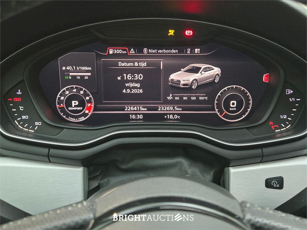 Audi A5 Sportback MHEV Design Pro Line Plus 2.0 TFSI 252pk 2018, P-170-VF