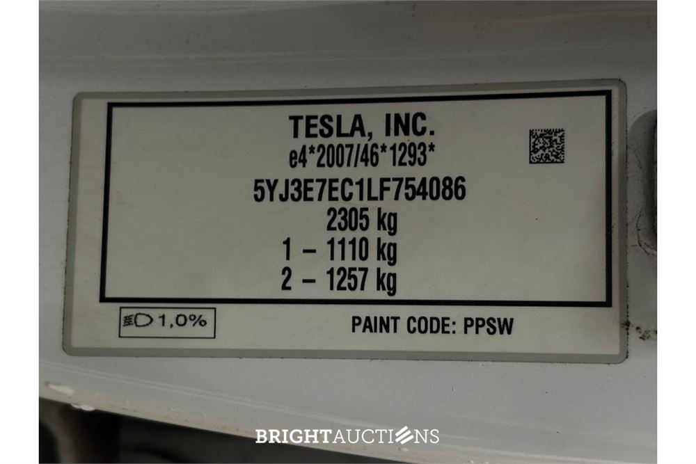 Tesla Model 3 Performance AWD 75 kWh 2020 (Origineel-NL), J-661-HN