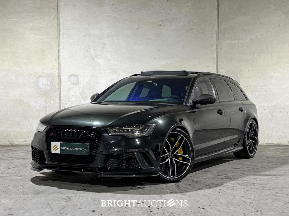 Audi RS6 Avant 4.0 TFSI V8 Quattro Pro Line Plus -CARBON- 560pk 2013 -AKRAPOVIC- C7, PB-423-N