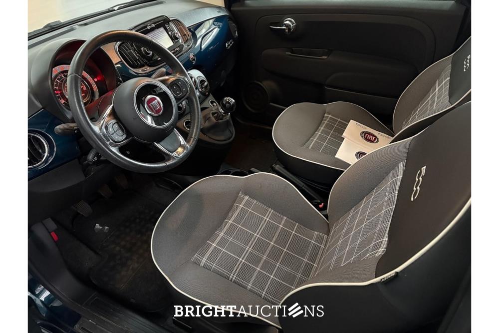 Fiat 500 TwinAir Turbo Collezione 0.9 80pk 2019 (Origineel-NL), XN-618-B