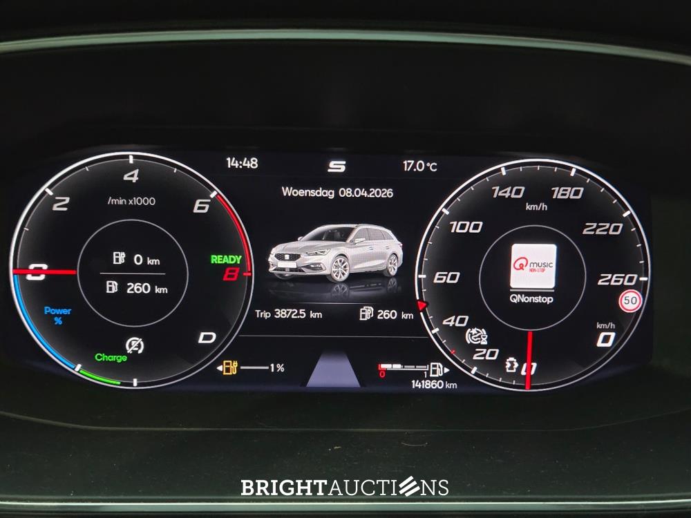 SEAT Leon Sportstourer eHybrid PHEV FR Business Intense 1.4 TSI 258pk 2021 (Origineel-NL), L-078-HB