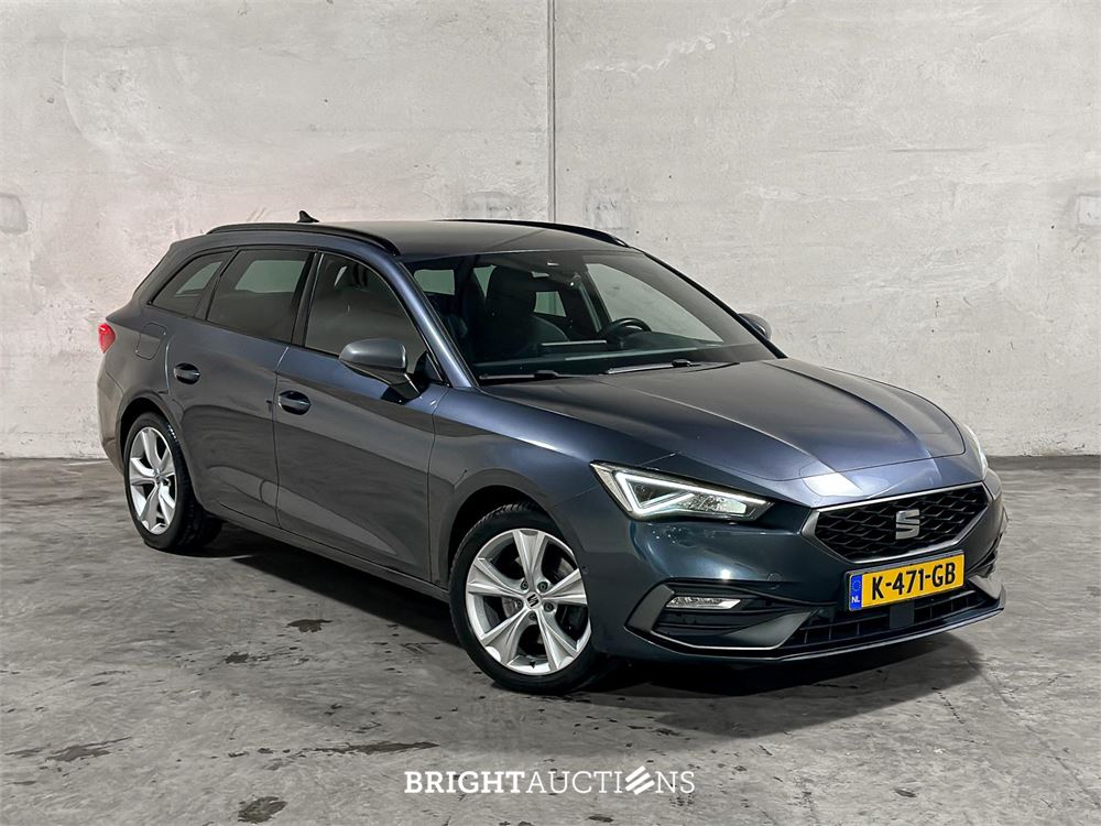 SEAT Leon Sportstourer 2.0 TDI FR Launch Edition 150pk 2020 (Origineel-NL + 1e eigenaar) Automaat, K-471-GB