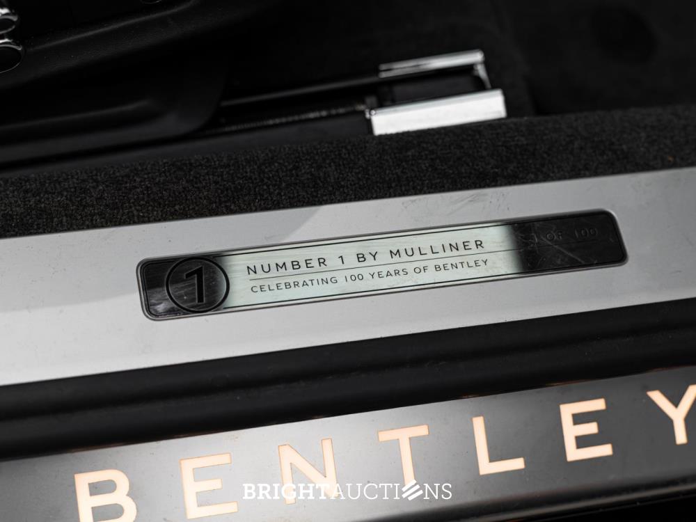 Bentley Continental GTC 6.0 W12 First-Edition 635pk -Mulliner 1 of 100- 2020 (Origineel-NL), H-287-NF