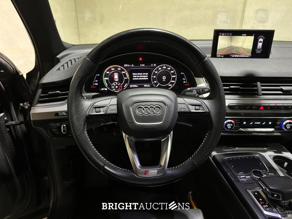 Audi Q7 3.0 TDI V6 e-tron Quattro Sport S-Line 258pk 2016 (Origineel-NL & 1e Eigenaar) Plug-In Hybrid, NB-194-Z (BTW AUTO)