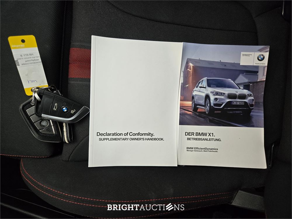 BMW X1 sDrive18i High Executive 140pk 2017, K-119-RH