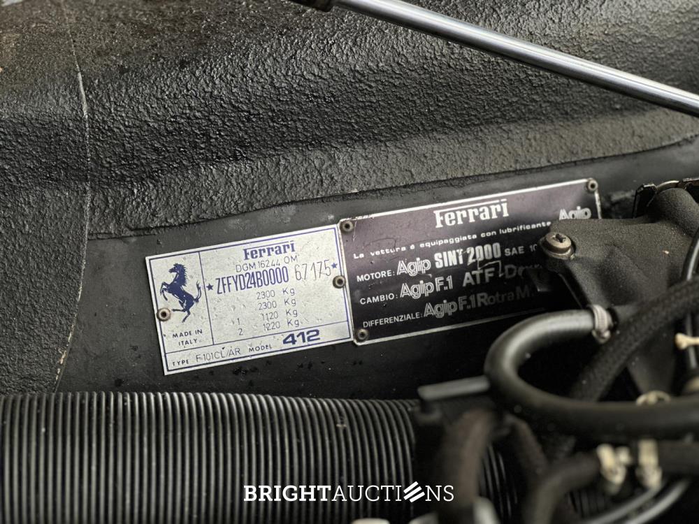 Ferrari 412 GT 5.0 V12 340pk 1990, K-788-PV