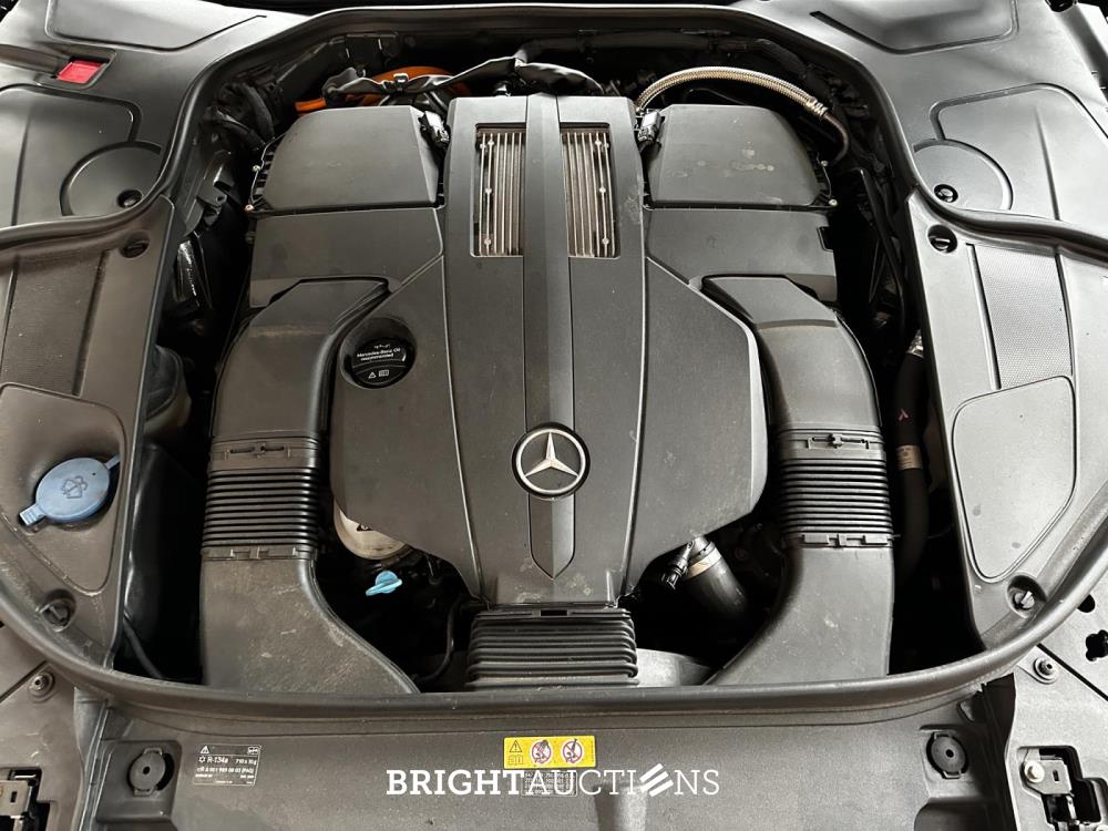 Mercedes-Benz S500 Lang 3.0 V6 Plug-In Hybrid 442pk 2015 (Origineel-NL) S-Klasse W222, GB-681-G