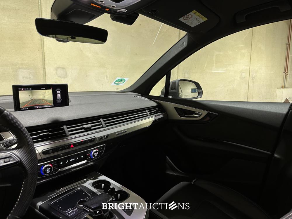 Audi Q7 3.0 TDI V6 e-tron Quattro Sport S-Line 258pk 2016 (Origineel-NL & 1e Eigenaar) Plug-In Hybrid, NB-194-Z (BTW AUTO)