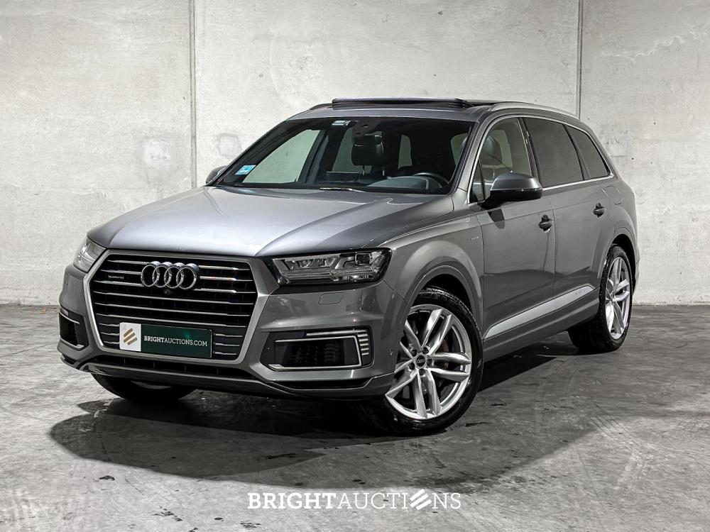 Audi Q7 3.0 TDI V6 e-tron Quattro Sport S-Line 258pk 2016 (Origineel-NL & 1e Eigenaar) Plug-In Hybrid, NB-194-Z (BTW AUTO)