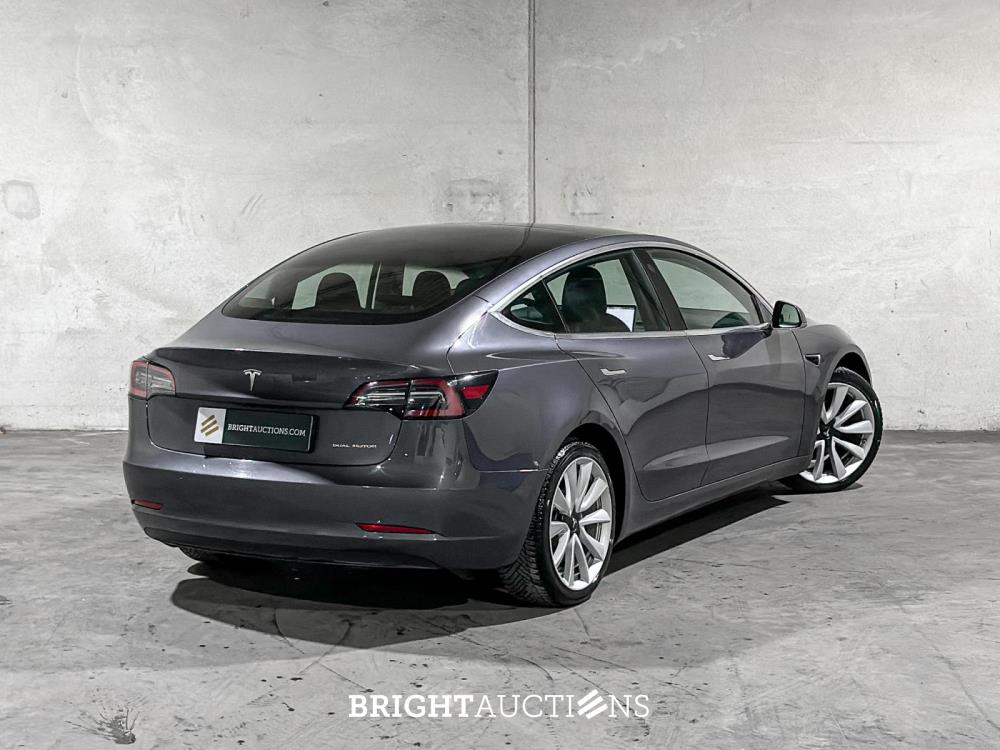 Tesla Model 3 Long Range AWD 75 kWh 351pk 2019 (Origineel-NL+1e eigenaar), G-945-XH