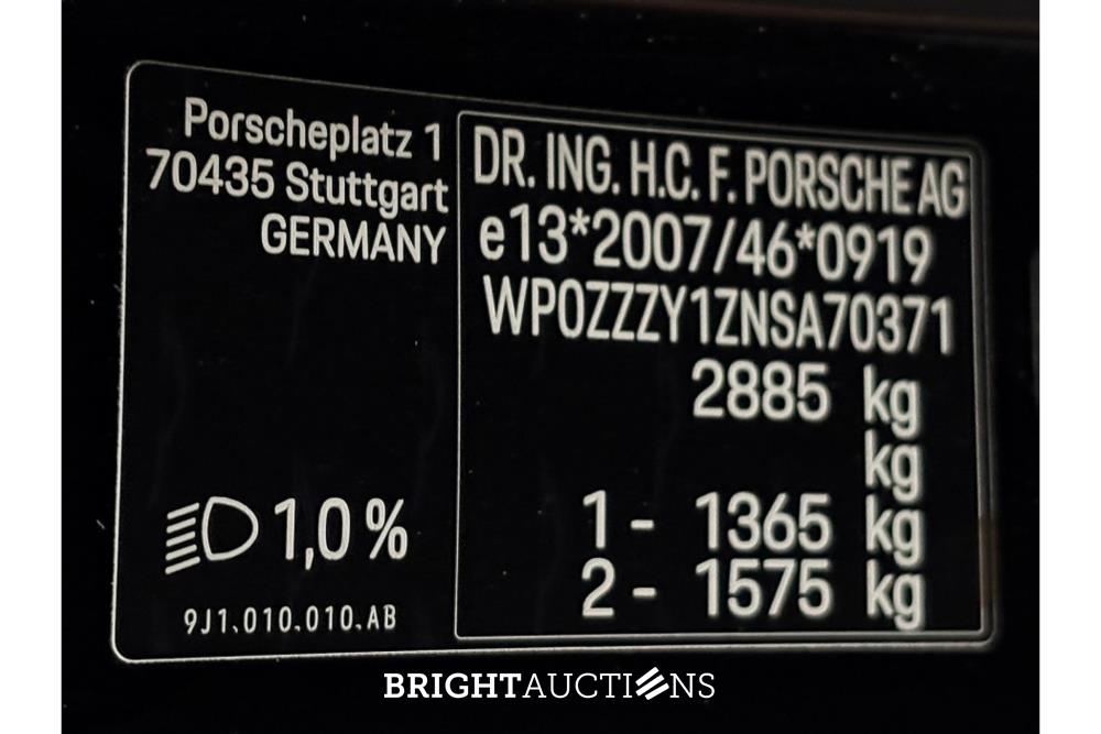 Porsche Taycan 4S 93 kWh 2022, X-274-FS