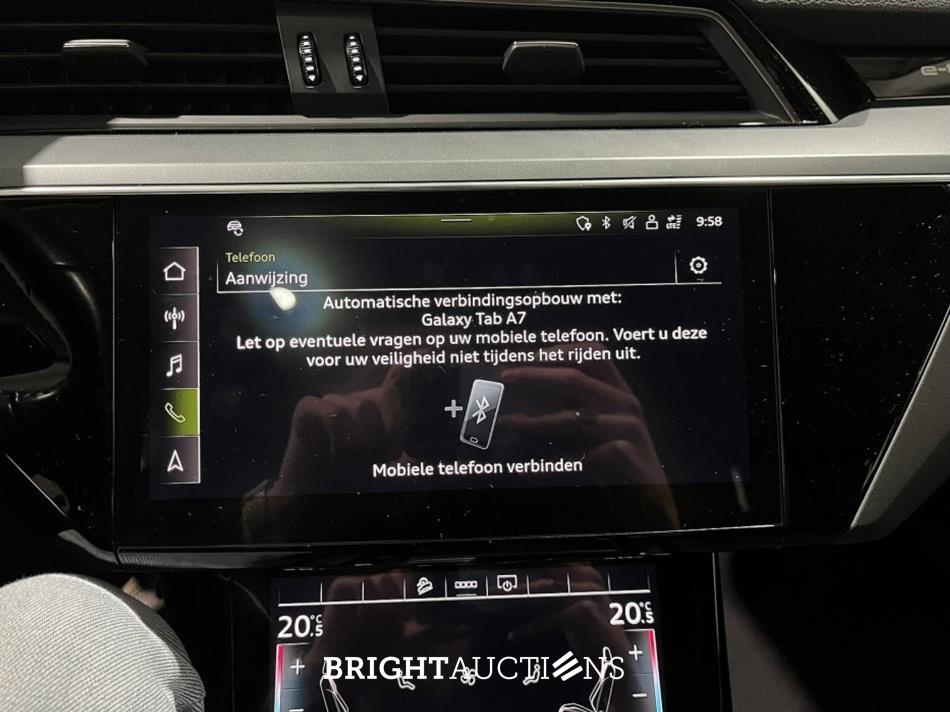 Audi e-tron 50 quattro Business edition Plus 71 kWh 313pk 2020 (Origineel-NL), K-587-KK