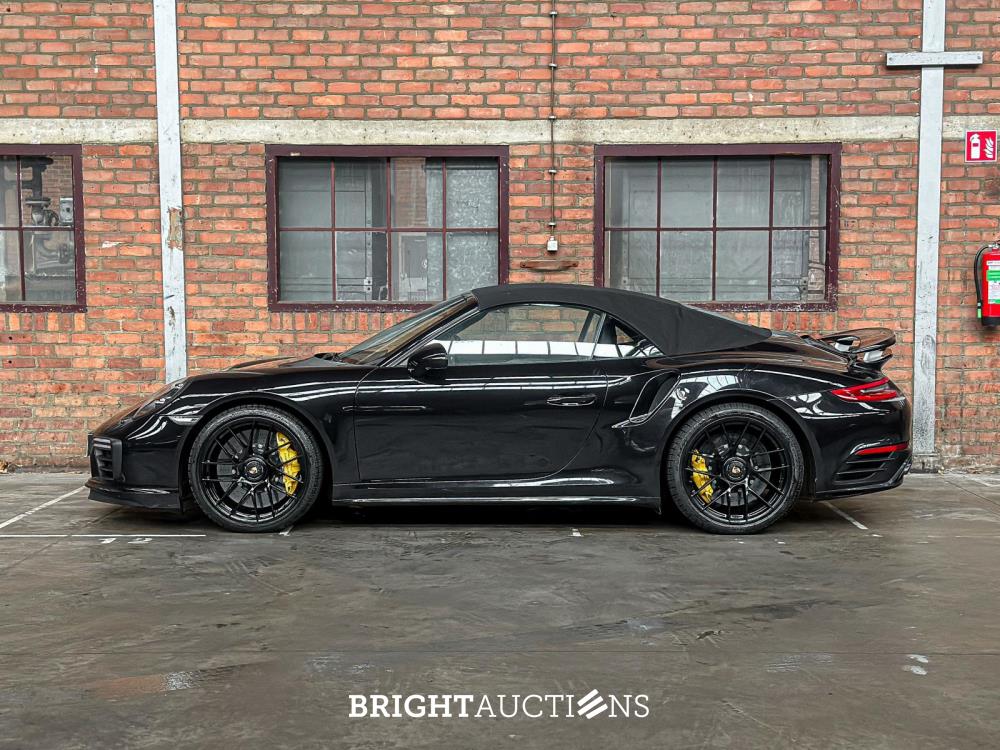 Porsche 911 991.2 Turbo S Cabrio 3.8 V6 581pk 2017 (Origineel-NL+2e eigenaar), PG-468-L