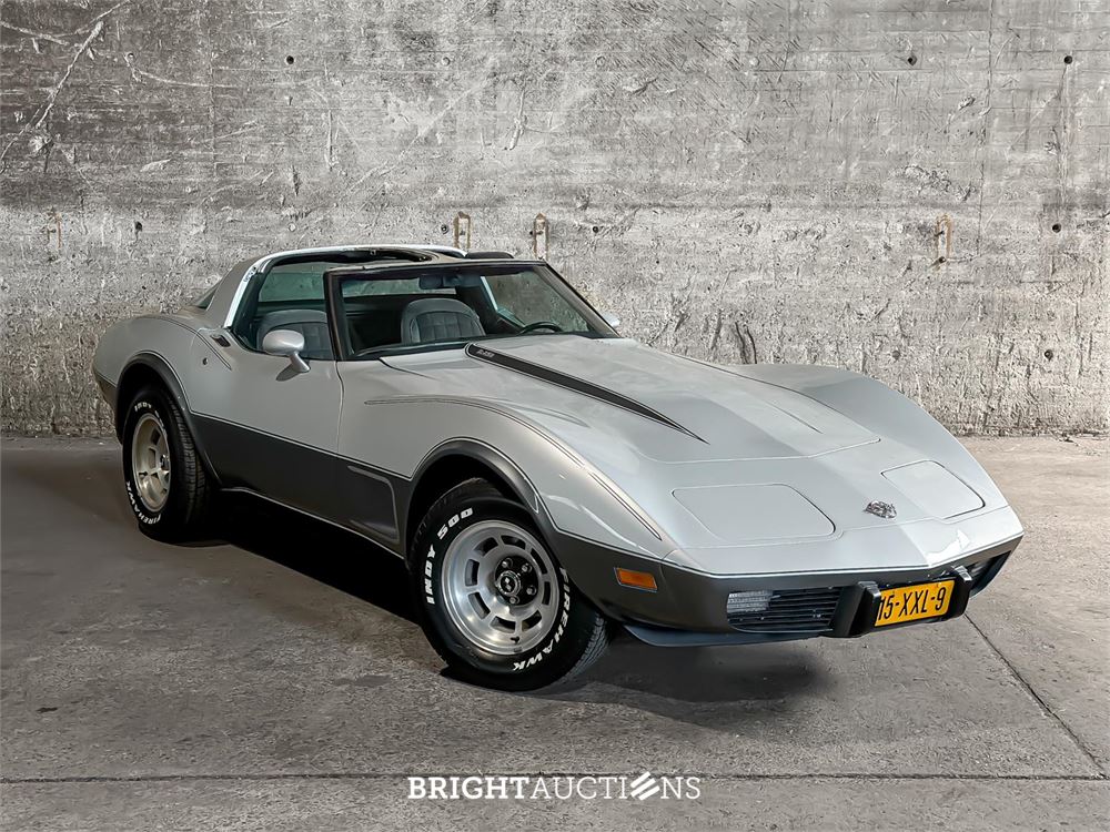 Chevrolet Corvette 5.7 V8 Convertible Two-Tone L-82 ANNIVERSARY EDITION 1 YZ 87 194pk 1978, 15-XXL-9