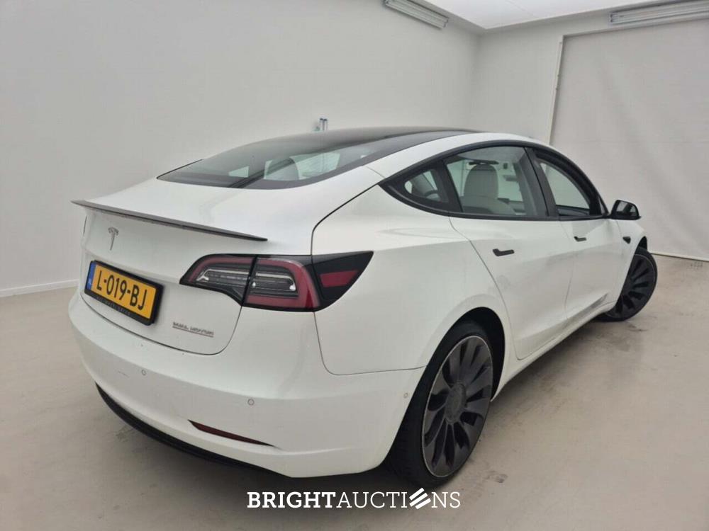 Tesla Model Performance 3 Awd AWD 75 kWh 462pk 2021 (Origineel-NL), L-019-BJ