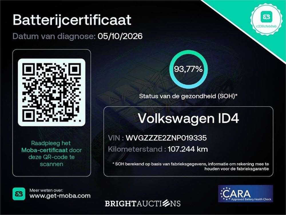 Volkswagen ID.4 Pro 77 kWh 2021 (Origineel-NL), N-201-RV