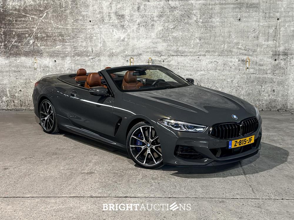 BMW M850i xDrive High Executive 4.4 V8 8-serie 530pk 2019 cabriolet (Origineel-NL+1e eigenaar), Z-815-JF