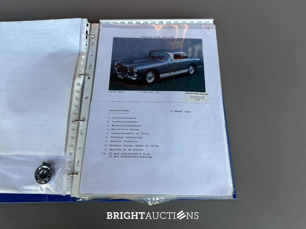 Facel Vega FV3B H-26 (Engine - Chrysler P-31 V8 5.2) 1957