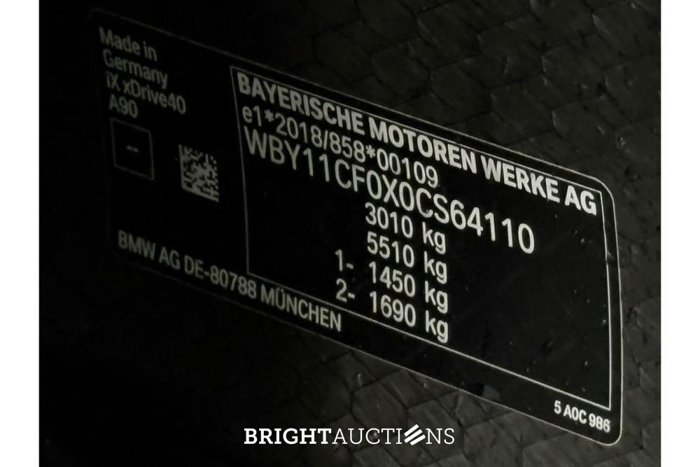 BMW iX 40 Executive xDrive 77 kWh 326pk 2024 (Origineel-NL), GBL-15-V