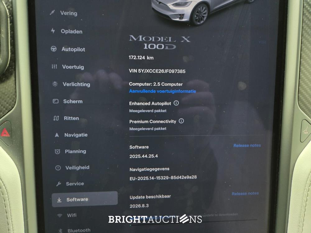 Tesla Model X 7p 418pk 2018 (Origineel-NL), SZ-082-G