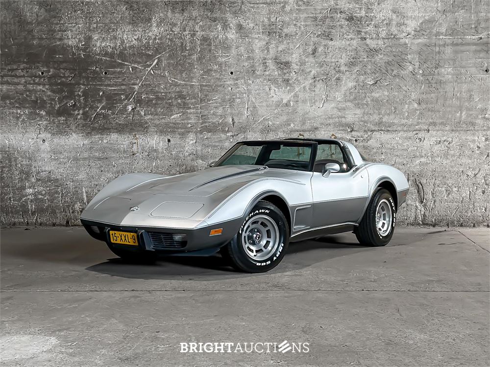 Chevrolet Corvette 5.7 V8 Convertible Two-Tone L-82 ANNIVERSARY EDITION 1 YZ 87 194pk 1978, 15-XXL-9