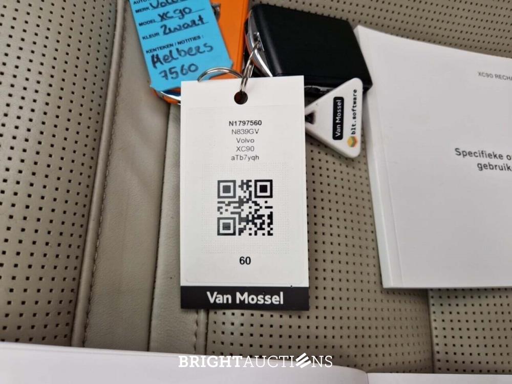 Volvo Xc90 T8 Inscription 2.0 AWD 392pk 2021 (Origineel-NL), N-839-GV