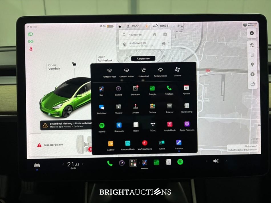 Tesla Model 3 Standard RWD Plus 60 kWh 238pk 2019 (Origineel-NL), G-097-DX