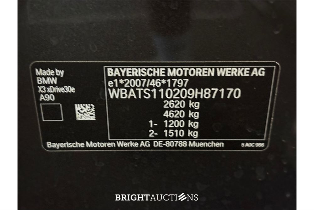 BMW X3 xDrive30e Business Edition Plus 292pk 2021 (Origineel-NL), N-954-FB
