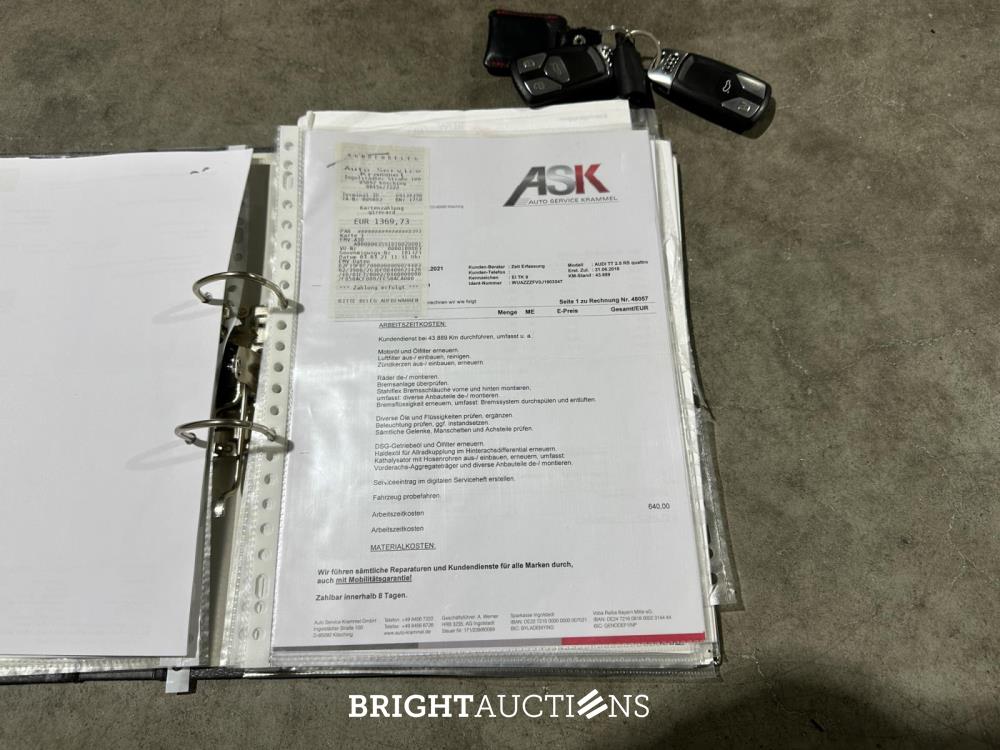 Audi TT Roadster 2.5 TFSI TT RS quattro 400pk 2018, P-886-JD