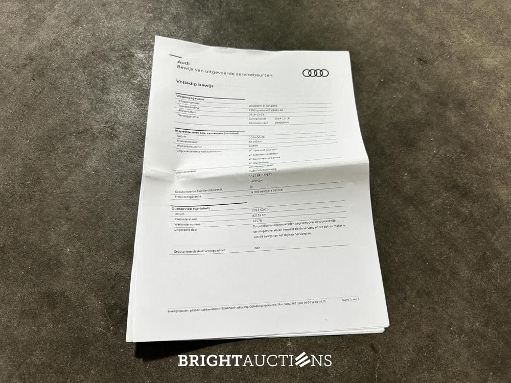 Audi RSQ8 4.0 V8 TFSI Quattro 600pk 2019, H-696-SG
