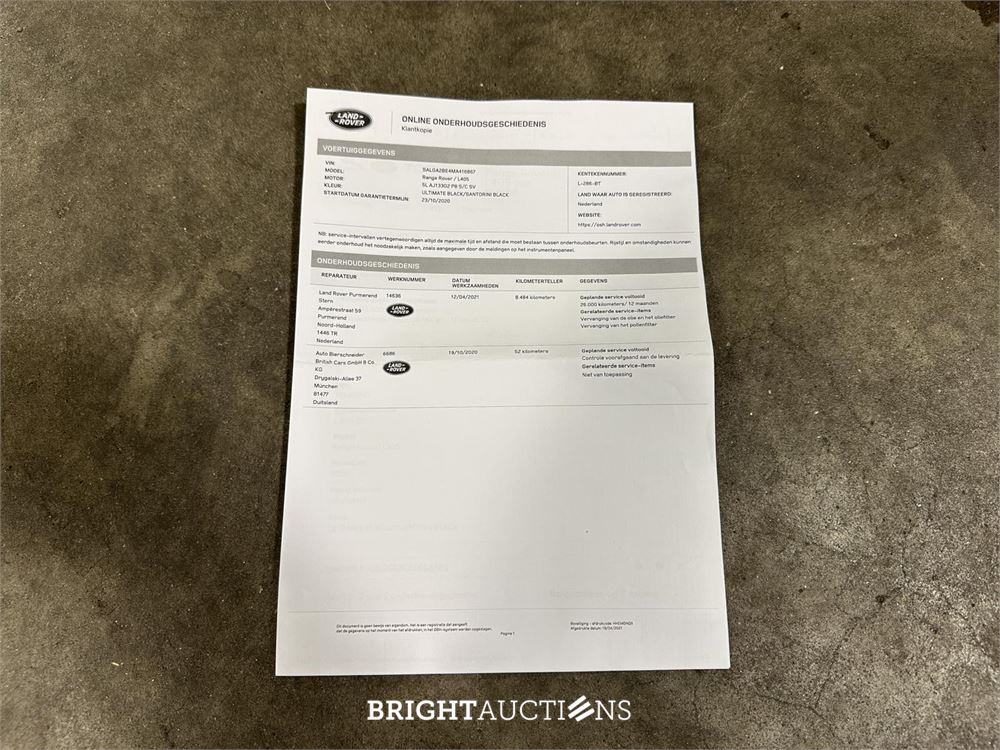 Land Rover Range Rover P565 SVAutobiography Dynamic Black 5.0 V8 566pk 2020, L-286-BT