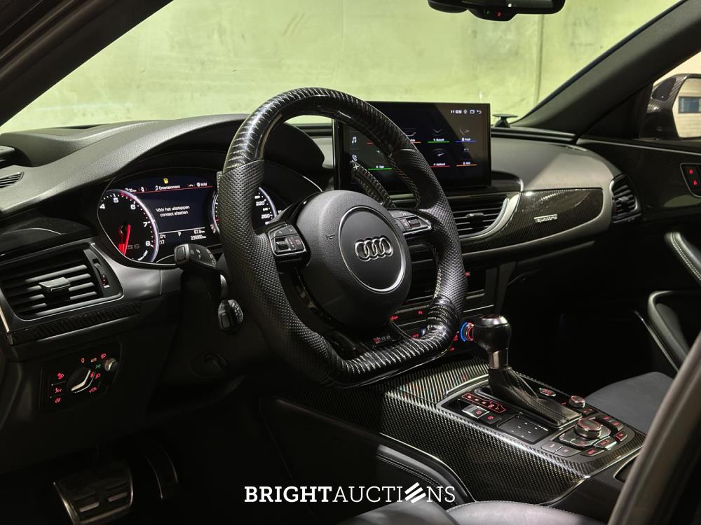 Audi RS6 Avant 4.0 TFSI V8 Quattro Pro Line Plus -CARBON- 560pk 2013 -AKRAPOVIC- C7, PB-423-N