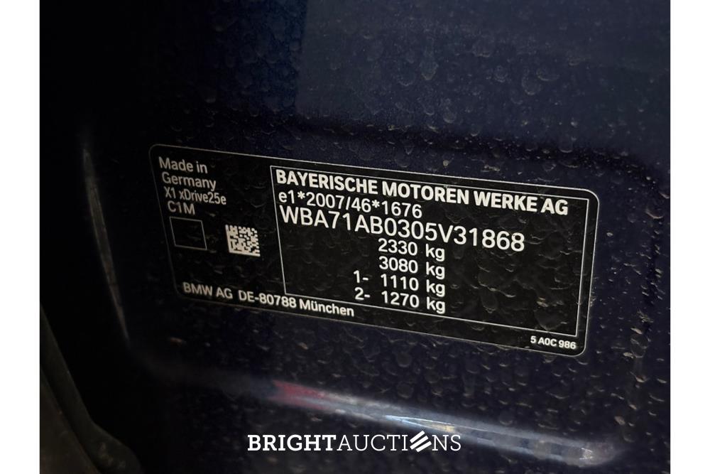 BMW X1 xDrive25e eDrive Edition 220pk 2022 (Origineel-NL), P-724-PG