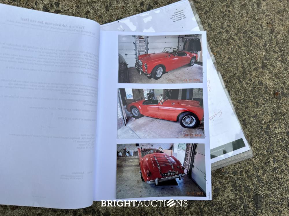 MG MGA Cabriolet 1957, BX-81-86