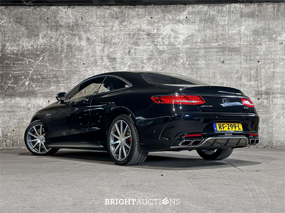 Mercedes-Benz S63 AMG Coupe 4Matic 5.5 V8 585pk 2017 S-klasse, RF-299-L