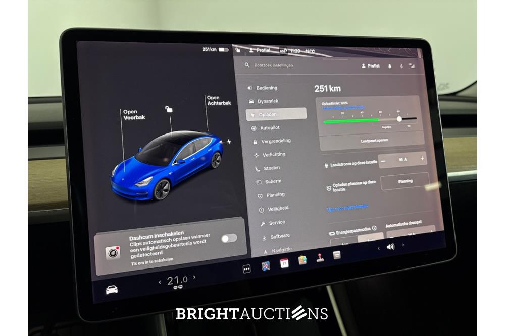 Tesla Model 3 Long Range AWD 75 kWh 351pk 2019 (Origineel-NL), ZP-711-P