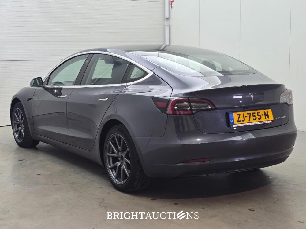 Tesla Model 3 Long Range AWD 75 kWh 351pk 2019 (Origineel-NL), ZJ-755-N