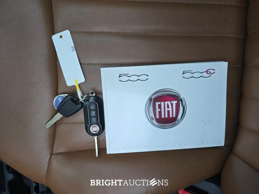 Fiat 500 C TwinAir Turbo Lounge 0.9 80pk 2016 (Origineel-NL), KL-434-G