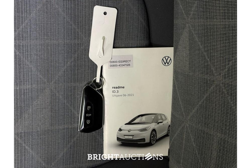 Volkswagen ID.3 Pro 58 kWh 2021 (Origineel-NL), N-555-NZ