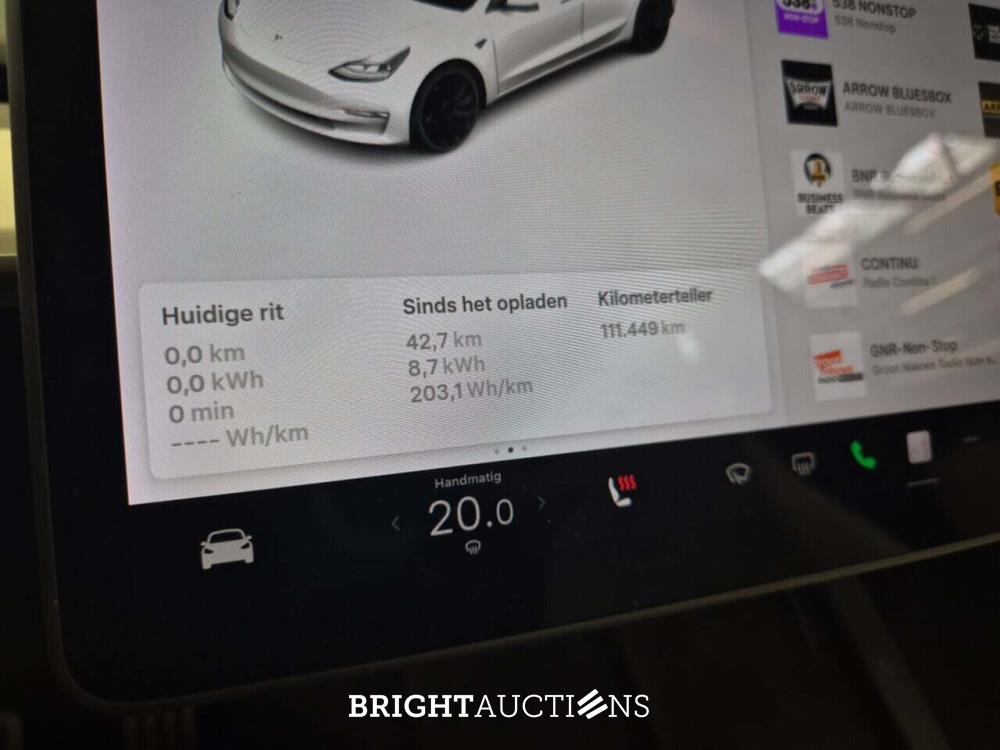Tesla Model Performance 3 Awd AWD 75 kWh 462pk 2021 (Origineel-NL), L-019-BJ