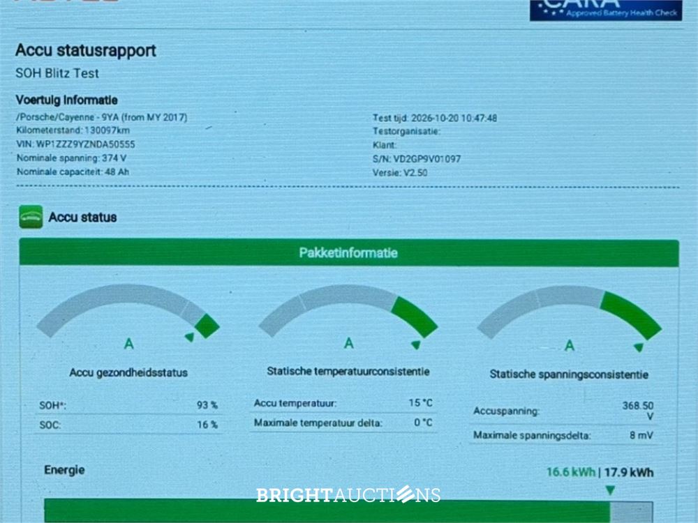 Porsche Cayenne E-Hybrid Platinum Edition 3.0 476pk 2022 (Origineel-NL), P-588-ZV
