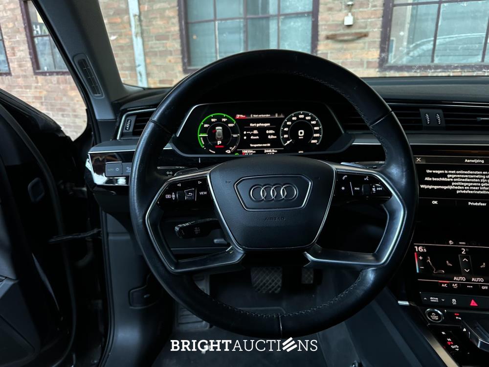 Audi e-tron 50 quattro edition 71 kWh 313pk 2020 (Origineel-NL+1e eigenaar), K-399-HL