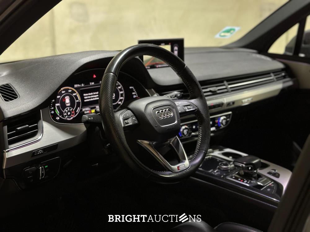 Audi Q7 3.0 TDI V6 e-tron Quattro Sport S-Line 258pk 2016 (Origineel-NL & 1e Eigenaar) Plug-In Hybrid, NB-194-Z (BTW AUTO)