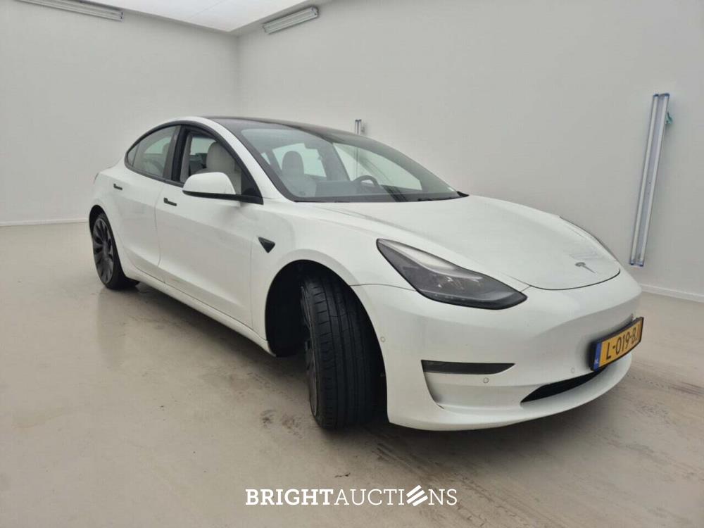 Tesla Model Performance 3 Awd AWD 75 kWh 462pk 2021 (Origineel-NL), L-019-BJ